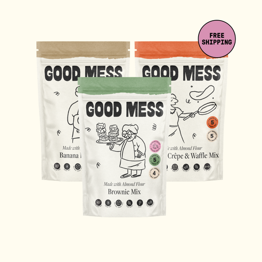 good mess baking mix bundle gluten free healthy