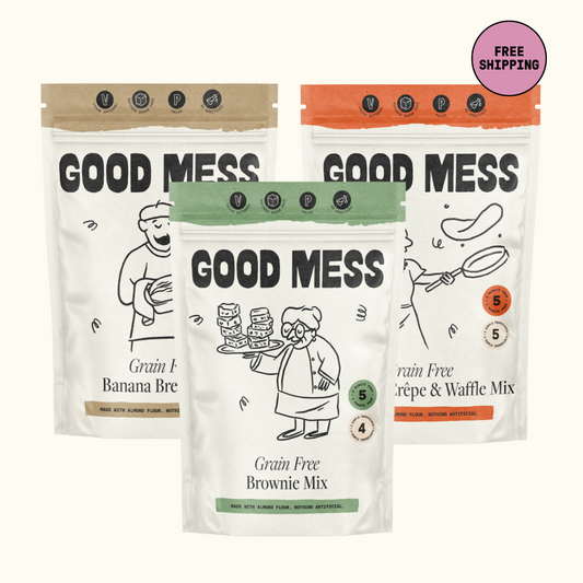 good mess baking mix bundle grain free healthy