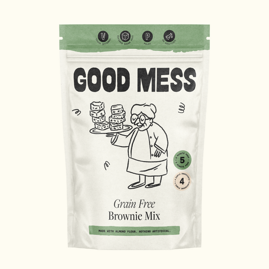 good mess brownie mix grain free healthy refined sugar free gluten free